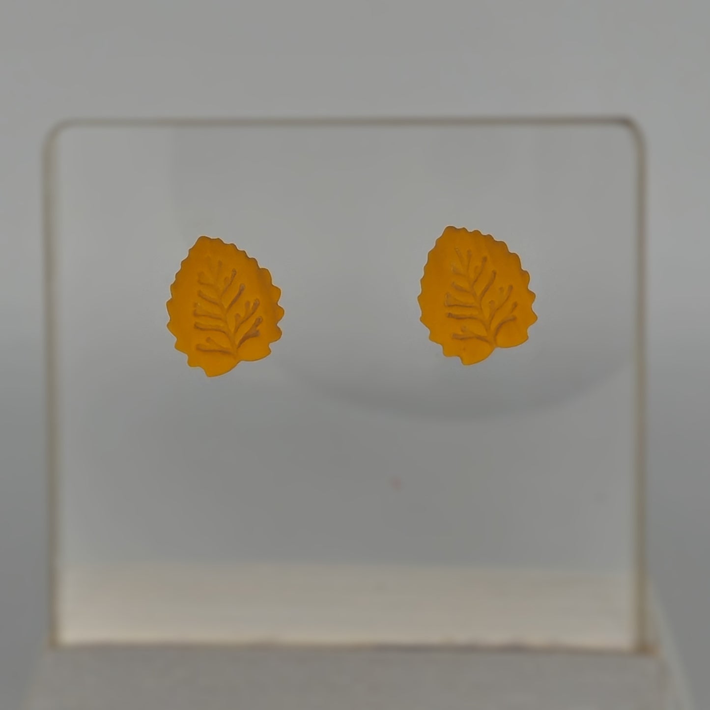 Yellow Leaf Studs