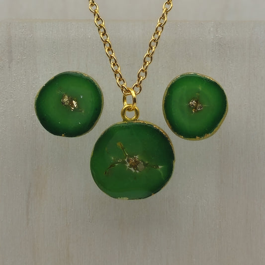 Green Geode Set